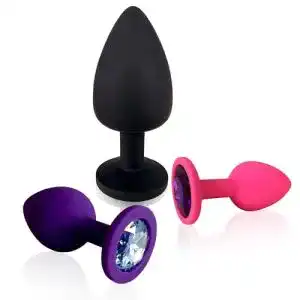 Analdusche belmalia 3x anal plug silikon set