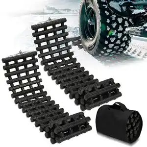 Anfahrhilfe ikodm 100 x 21 cm auto 2er set traktionshilfe