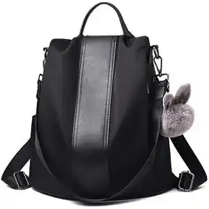 Anti diebstahl rucksack charmore damen rucksack wasserdichte nylon
