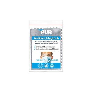 Párásodásgátló törlőkendők PUR Premium 1x párásodásgátló kendő