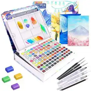 Aquarellfarben gunsamg 120 professionelles set