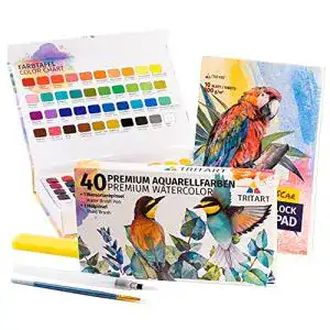 Aquarellfarben