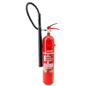 Auto feuerloescher andris 5kg co2 kohlendioxid feuerloescher