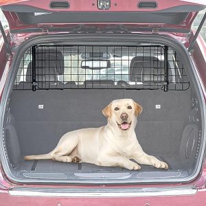 Protector para perros para coche JOYTUTUS Protector para perros para maletero de coche