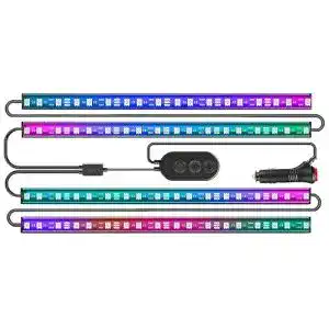 Auto led innenbeleuchtung govee rgbic auto led streifen app