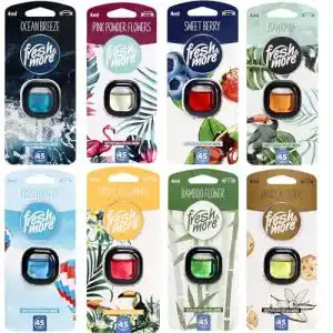 Auto lufterfrischer fresh more 6x clips mix pack 6x4ml