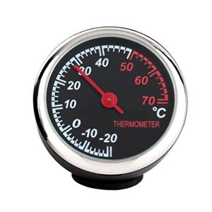 Car thermometer WINOMO steel small with pointer