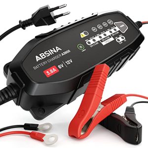 Autobatterie-Ladegerät ABSINA 3,8 A Batterieladegerät KFZ