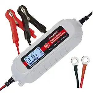 Autobatterie ladegeraet dino kraftpaket 4a 6v 12v intelligent