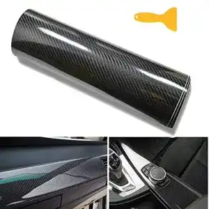 Autofolie bangshou carbon folie 6d 300 x 30cm vinyl wrap diy