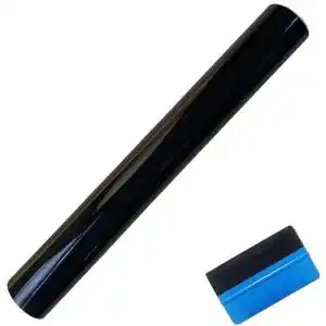 Autofolie newl glanz schwarz 30cm x 150cm auto folie blasenfrei