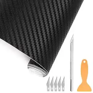 Autofolie opaltool 3d carbon folie auto selbstklebend