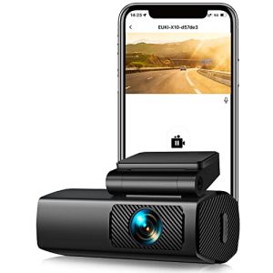 Autokamera EUKI Dashcam Auto Vorne, Full HD 1080P WiFi
