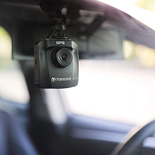 Bilkamera Transcend DrivePro 250 dashcam med GPS synsvinkel