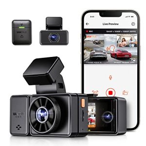 Kamera samochodowa VANTRUE E3 3 Lens 2.7K Dashcam z WiFi 5GHz