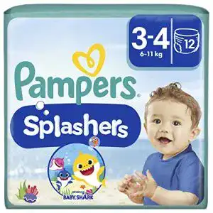 Baby schwimmwindeln pampers windeln groesse 3 4 splashers