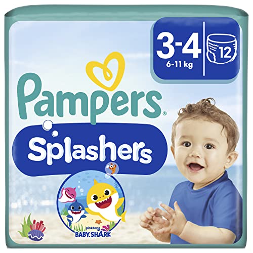Baby Schwimmwindeln Pampers Windeln Größe 3-4, Splashers
