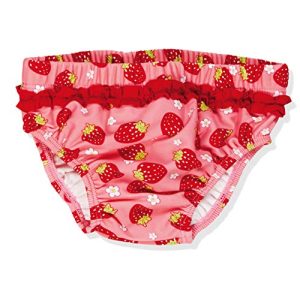 Babybadblöjor Lekskor UV-skydd jordgubbar