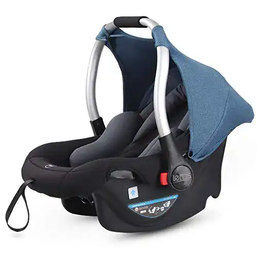 Babyschale Lettas Baby-Autositz mit Sonnenverdeck Gruppe 0+