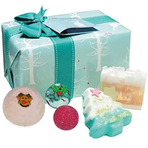 Badebomben von Bomb Cosmetics im Geschenkset für den Winter