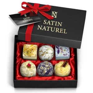 Badebomben SatinNaturel Geschenke für Frauen Valentinstag - badebomben satinnaturel geschenke fuer frauen valentinstag