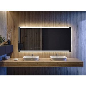 Miroir de salle de bain Miroir de salle de bain Artforma 110x60cm avec LED