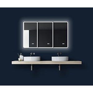 Espelho de banheiro Talos Sun espelho de banheiro com iluminação – LED