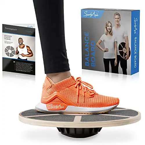 Balance Board aus Holz für Koordinationstraining und Fitness