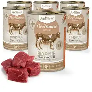 Barf hundefutter aniforte barf hundefutter nass rind pur 6x