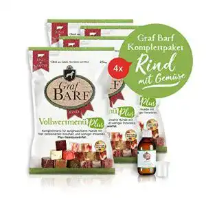 Barf hundefutter graf barf komplettpaket menue vom rind
