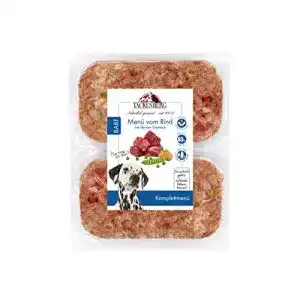 Barf hundefutter tackenberg barf menue mit rindfleisch