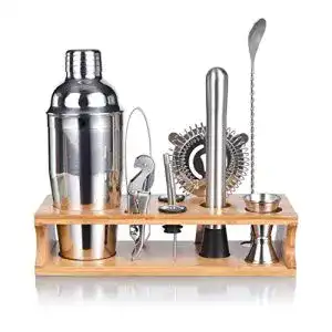 Barkeeper set esmula cocktail shaker set 750ml 12 tlg edelstahl