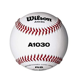 Baseball Wilson Unisex Official League, Weiß, 9 Zoll EU