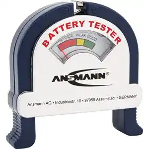 Batterietester ansmann battery tester zuverlaessig