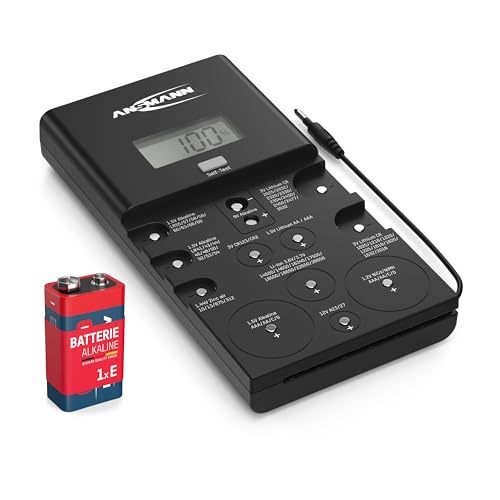 Batterietester Ansmann für Knopfzellen Lion Akku Batterien