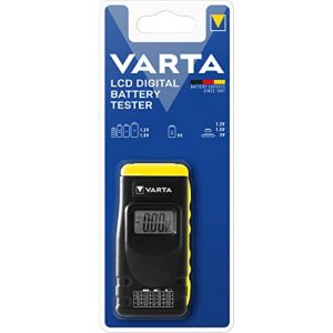 Testador de bateria digital Varta LCD para baterias