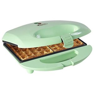 Máquina de waffle belga Bestron Máquina de waffle de Bruxelas, retrô