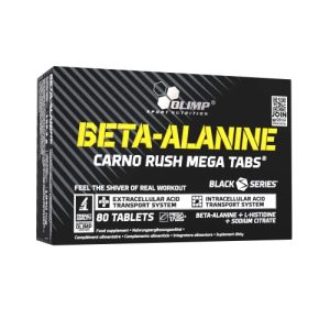 Beta-Alanin OLIMP SPORT NUTRITION e Carno Rush 80 Tabletten, 1er Pack