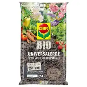 Bio erde compo bio universal erde fuer zimmerpflanzen