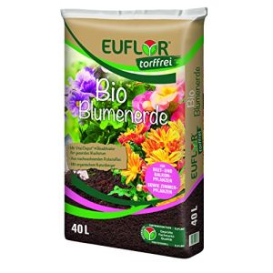 Bio-Erde Euflor Bio Blumenerde torffrei 40 L Sack