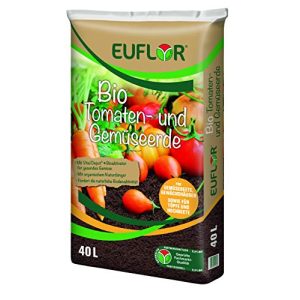 Organic Soil Euflor Organic Paradicsom Növényi talaj 40 L kiváló minőségű