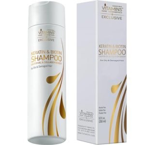Biotin-Shampoo VITAMINS hair cosmetics Vitamins Keratin