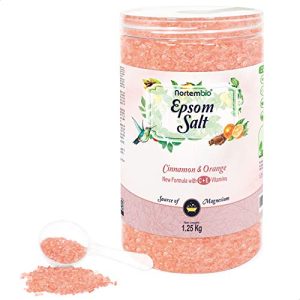 Epsom salt Nortembio Epsom salt 1,25 kg ny duft af kanel