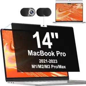 Blickschutzfilter mamol magnetischer fuer apple macbook pro 14