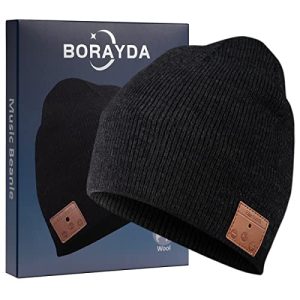 Cappello Bluetooth BORAYDA, cappello in lana Bluetooth 5.2 stereo HD