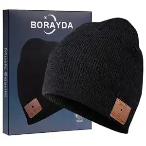 Bluetooth muetze borayda bluetooth 5 2 wollmuetze hd stereo