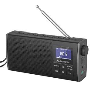 Rádio Bluetooth Avantree Soundbyte 860s portátil pequeno