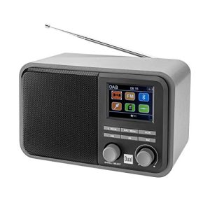 Rádio Bluetooth duplo 75299, rádio digital DAB AA851 com bateria