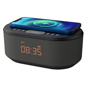 Rádio despertador digital Bluetooth i-box com carregador USB