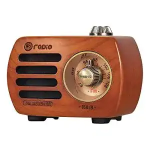 Bluetooth radio prunus r 818 holz retro radio mit bluetooth